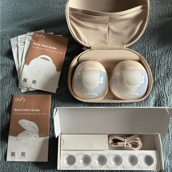 Eufy S1 Pro: Smart Heating Breast Pump Set Brand New - Picture 1 of 10
